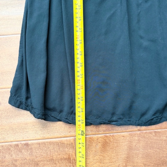 OLD NAVY Soft-Woven Keyhole Swing Dress Sz L Black‎ - Picture 6 of 11